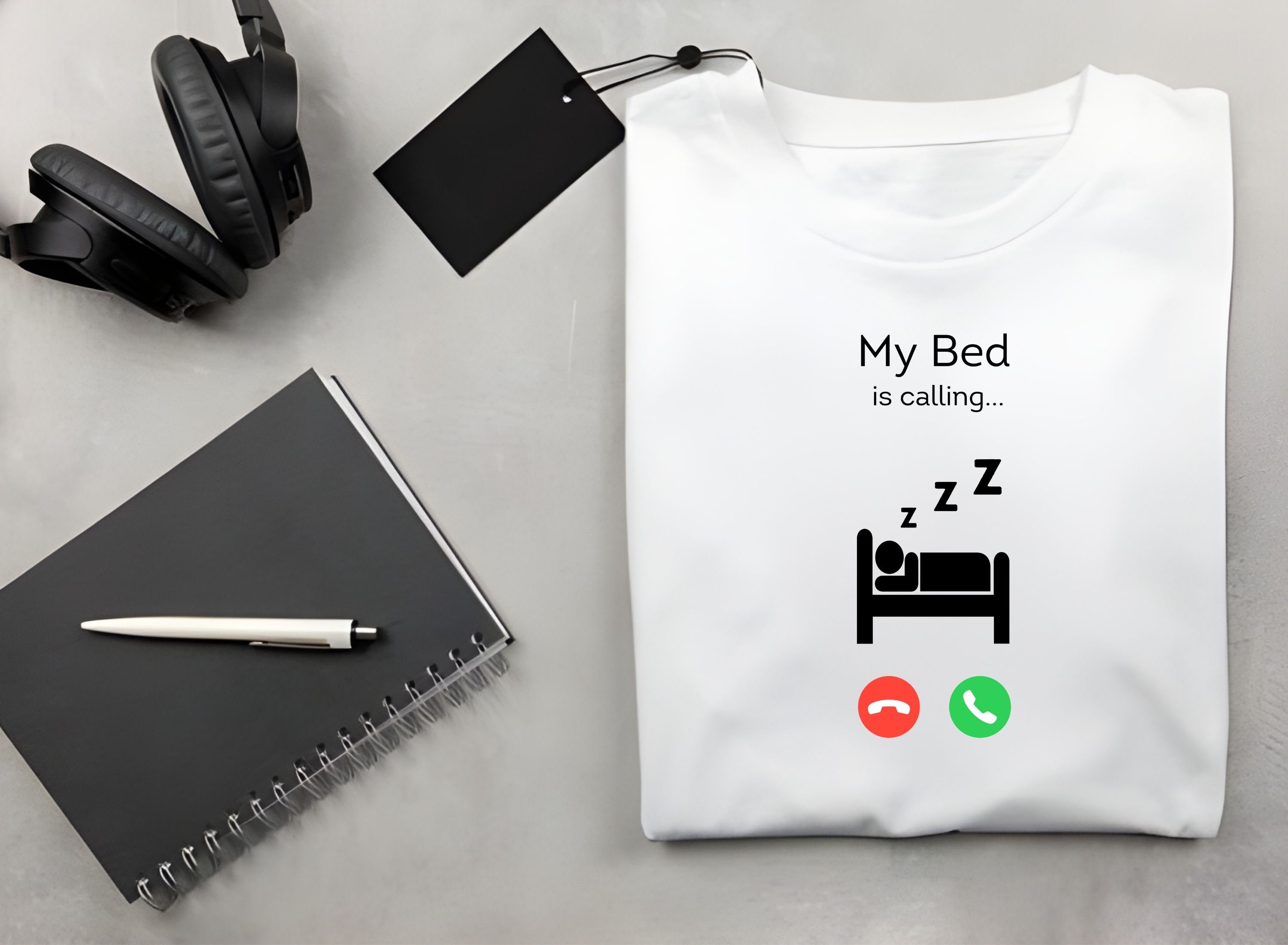 My Bed is Calling Svg Png, Funny PNG for Mugs, Call Svg, Sleep