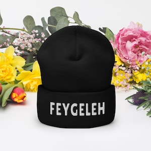 Faygeleh Yiddish Jewish Queer LGBTQ Winter Hat Beanie