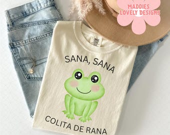 Sana Sana Colita de Rana PNG: Mexican & Spanish Sayings (Digital Download