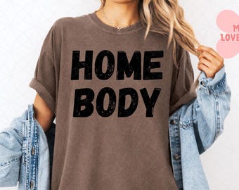 Homebody PNG: Cozy Introvert Design (Digital Download)