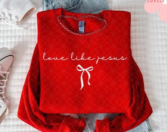 Love Like Jesus PNG, Christian Faith Design (Digital Download)