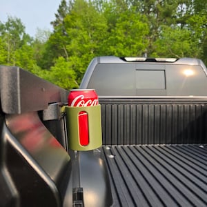 Toyota Truck Bed Cup and Bottle Holder - Built for Tacoma, Tundra, and Good Times