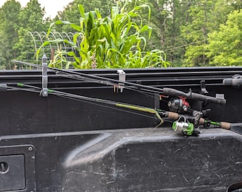 Fishing Rod Holders for Toyota Tacoma Bed Rail - Standard Version - Etsy Fishing Rod Holders for Toyota Tacoma Bed Rail - Standard Version - Etsy