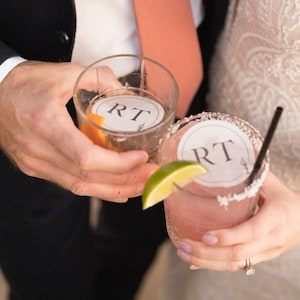Custom Drink Toppers - Edible Cocktail Toppers - Edible Cocktail Art - Cocktail Decorations - Cocktail Garnishes - Personalized Drink Topper
