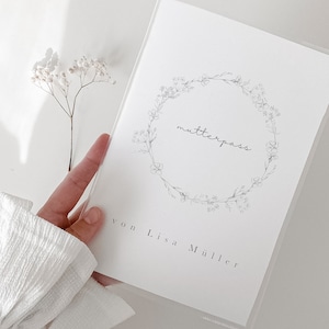 Couverture de maternité ou de Uheft Wildflowers personnalisée