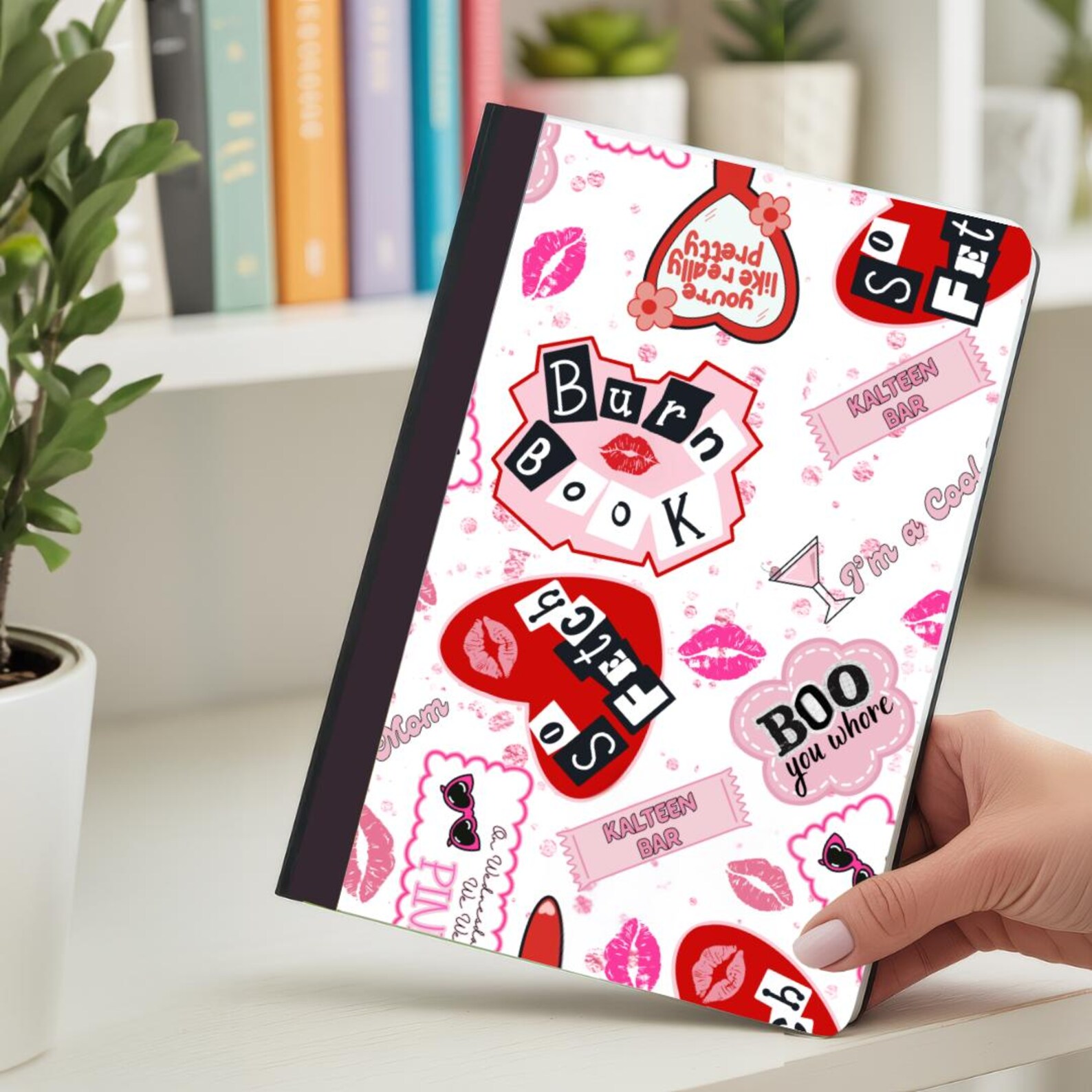 Burn Book Stickers Composition Notebook & Covers, School Supplies, Back ...