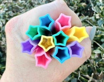 Canudo de silicone reutilizável em formato de estrela, 25 cm, para bebidas, ecológico, copo térmico, livre de BPA