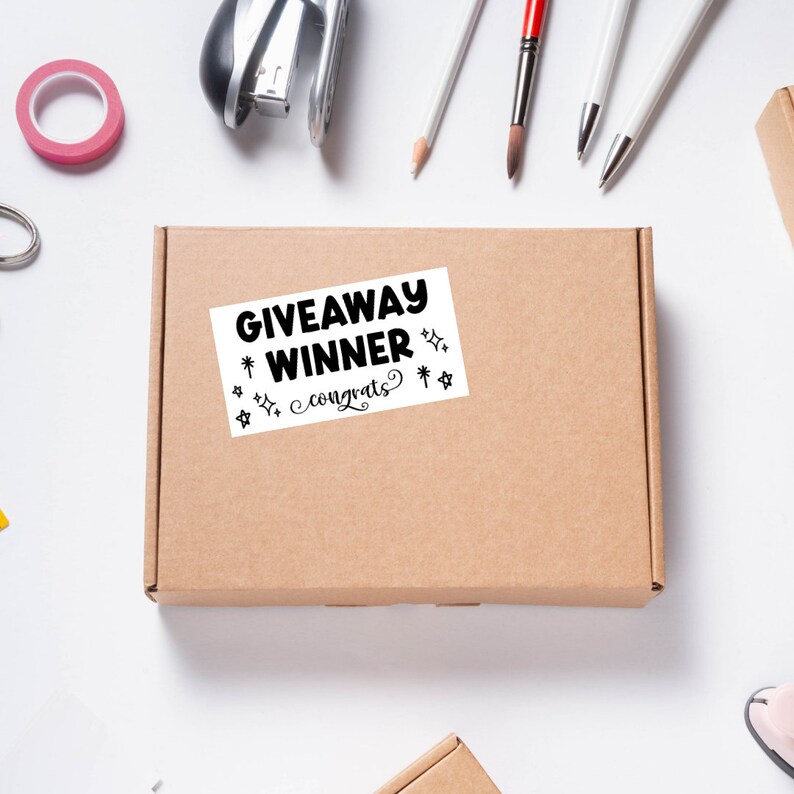 Giveaway Winner Munbyn Stickers, Small Business, Sticker Sheet ...
