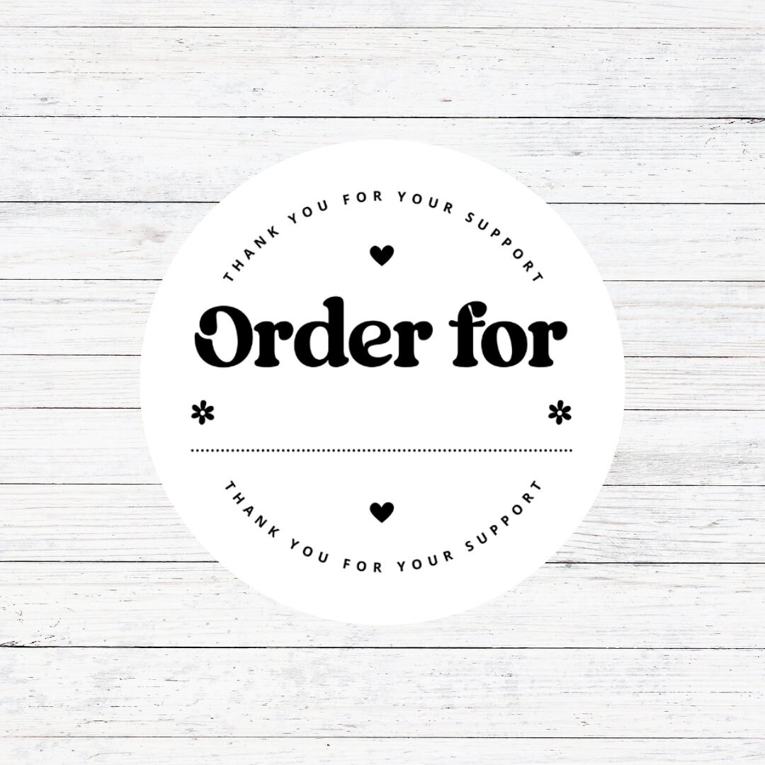 Order for Munbyn Stickers, Small Business, Sticker Sheet, Packaging ...