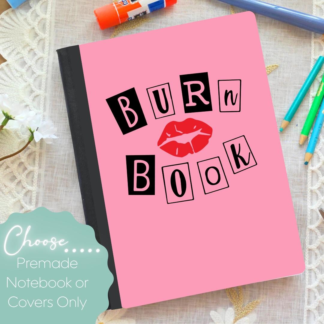 Burn Book Composition Notebook & Covers, School Supplies, Back to ...