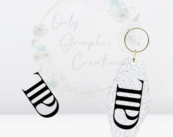 TTPD1 UV DTF Keychain Decal, Keychain Decal, Hotel Style, Decal, Wrap, Transfer, Ready to Apply, Keychain, Poet, Department