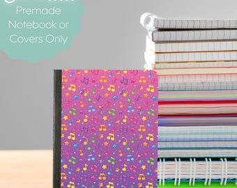 Neon Notes Mini Composition Notebook & Covers, School Supplies, Back to School Supplies, Customized Notebook, Colorful