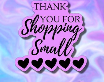 Gracias por comprar pequeñas pegatinas de Happy Mail, pequeñas empresas, hoja de pegatinas, material de embalaje, regalo, pegatinas de Happy Mail, agradecimiento