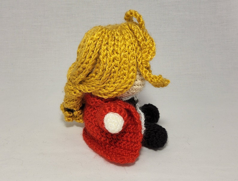Edward Crochet Pattern - Fullmetal Alchemist image 3