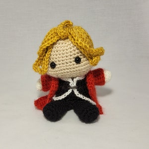 Edward Crochet Pattern - Fullmetal Alchemist