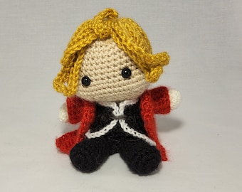 Edward Crochet Pattern - Fullmetal Alchemist