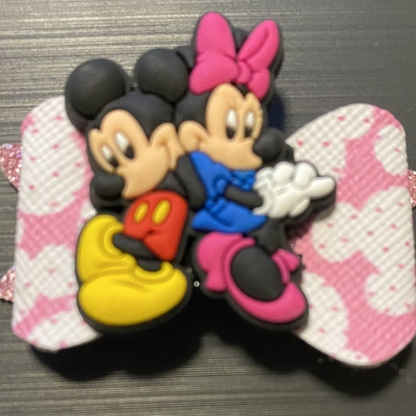 Minnie and Mickey band slider for magic band, magic band plus or apple watch band