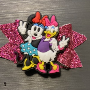 Best friends sparkle bow band slider