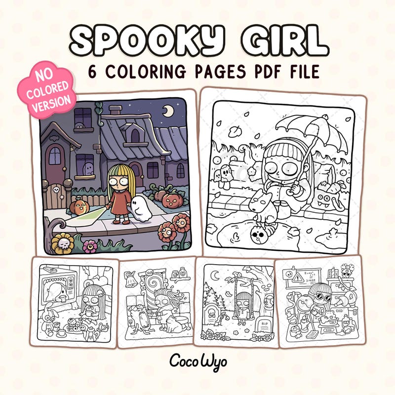 Characters Colouring Book - Etsy