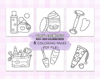 Coloring Page 1 PNG and 1 PDF A4 Size for Personal use only