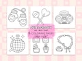 Cute & Groovy | Combo 1: Lovely Things Coloring Book