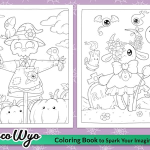 Creepy Cutie: Goth Kawaii Coloring Book by Coco Wyo - Etsy