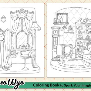 Relaxing Corner: Peaceful Spaces Coloring Book by Coco Wyo - Etsy Australia