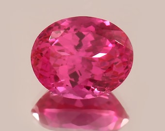 Natural  Red Ruby Oval 7.40 CT.  Certified Making for jewellery Rare Ruby Ring Size 12X10X7 MM. July BirthStone ( Treated Ruby)...
