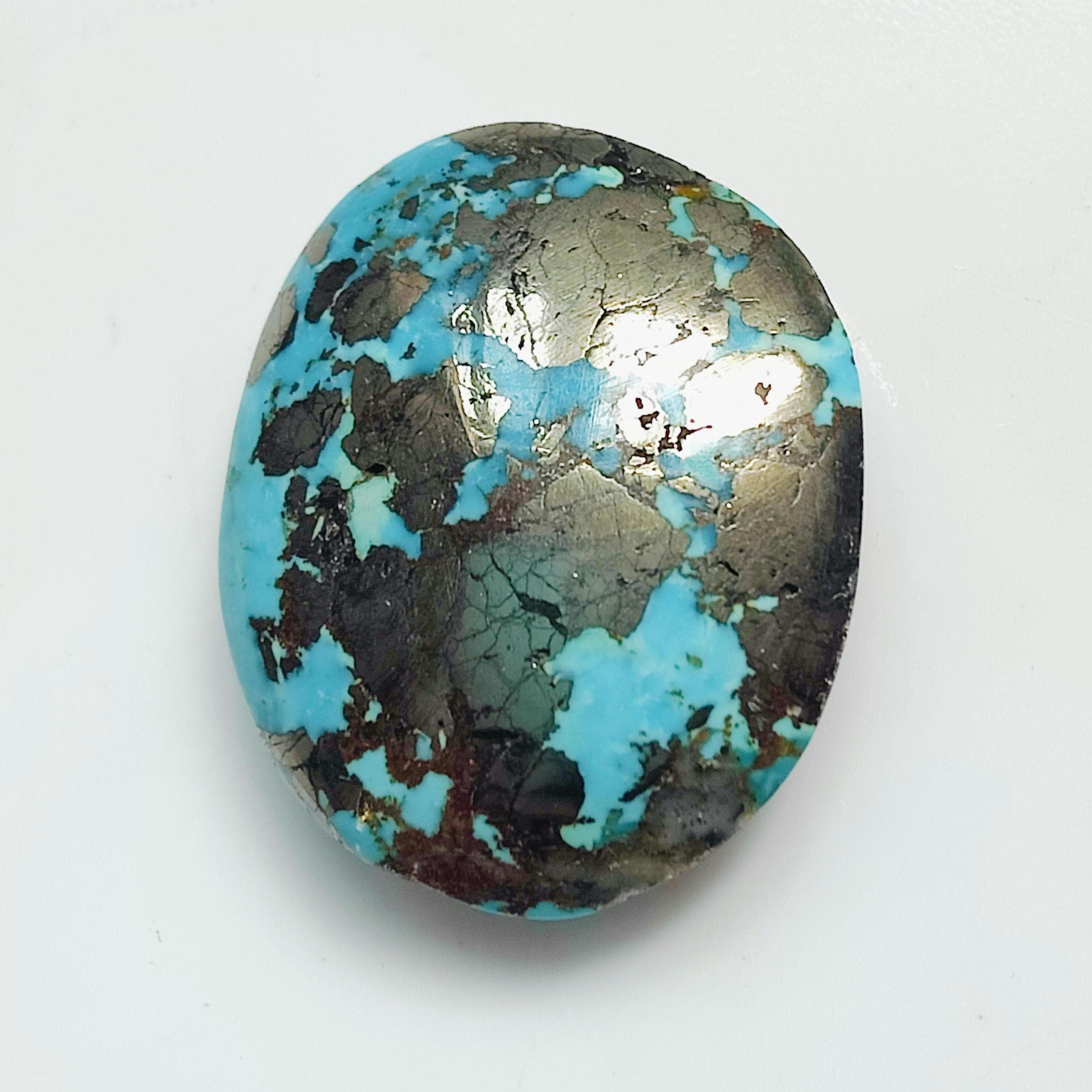 Pierre De Turquoise Perse Rare - Qualité Neuve Sans Emballage - Pour Collection Ou Création Bijoux