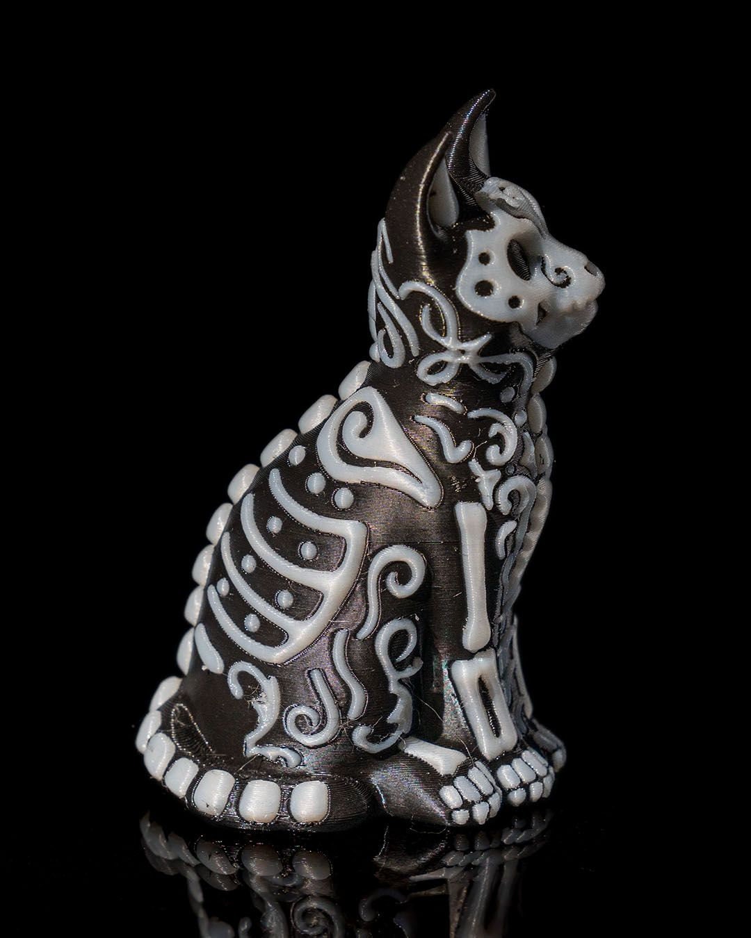 Skeleton Pet Figurines - Etsy