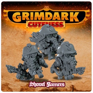 Grimdark Cuteness Death korps of Krieg Flamers