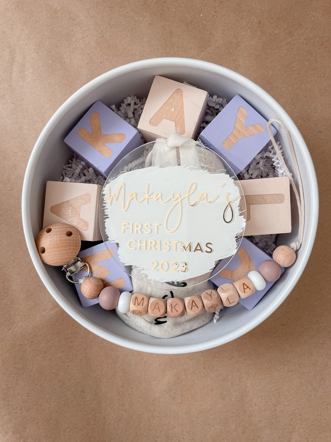 Personalized Baby Gift Box New Baby Gift Box Newborn Baby Etsy