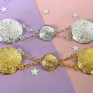 Charro button, Charro Chain, Charro Quince button, Vaquera button,