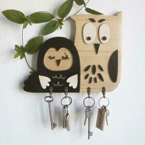Wooden key holder