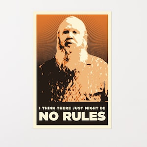 I Think You Sollte Shirt Brothers No Rules Vektorgrafik-Poster ITYSL