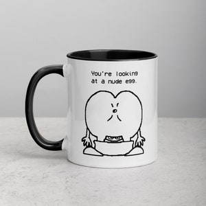 I Think You Should Leave Nude Egg Mug From Feed Eggs Game ITYSL - Etsy