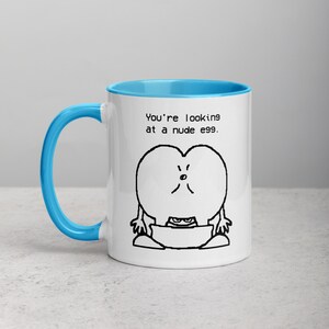 I Think You Should Leave Nude Egg Mug From Feed Eggs Game ITYSL - Etsy