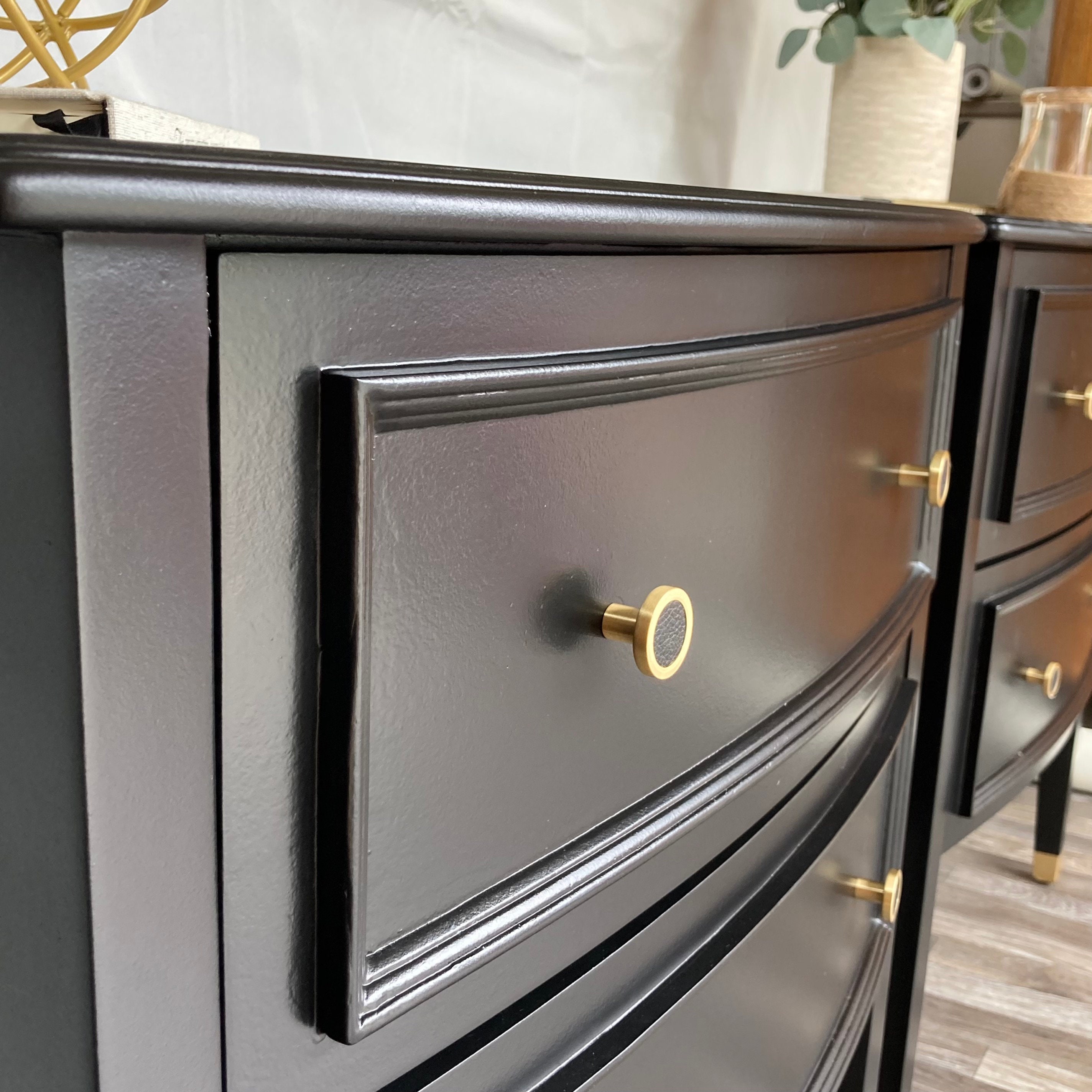 SOLD Oversized Chic Nightstands - Etsy