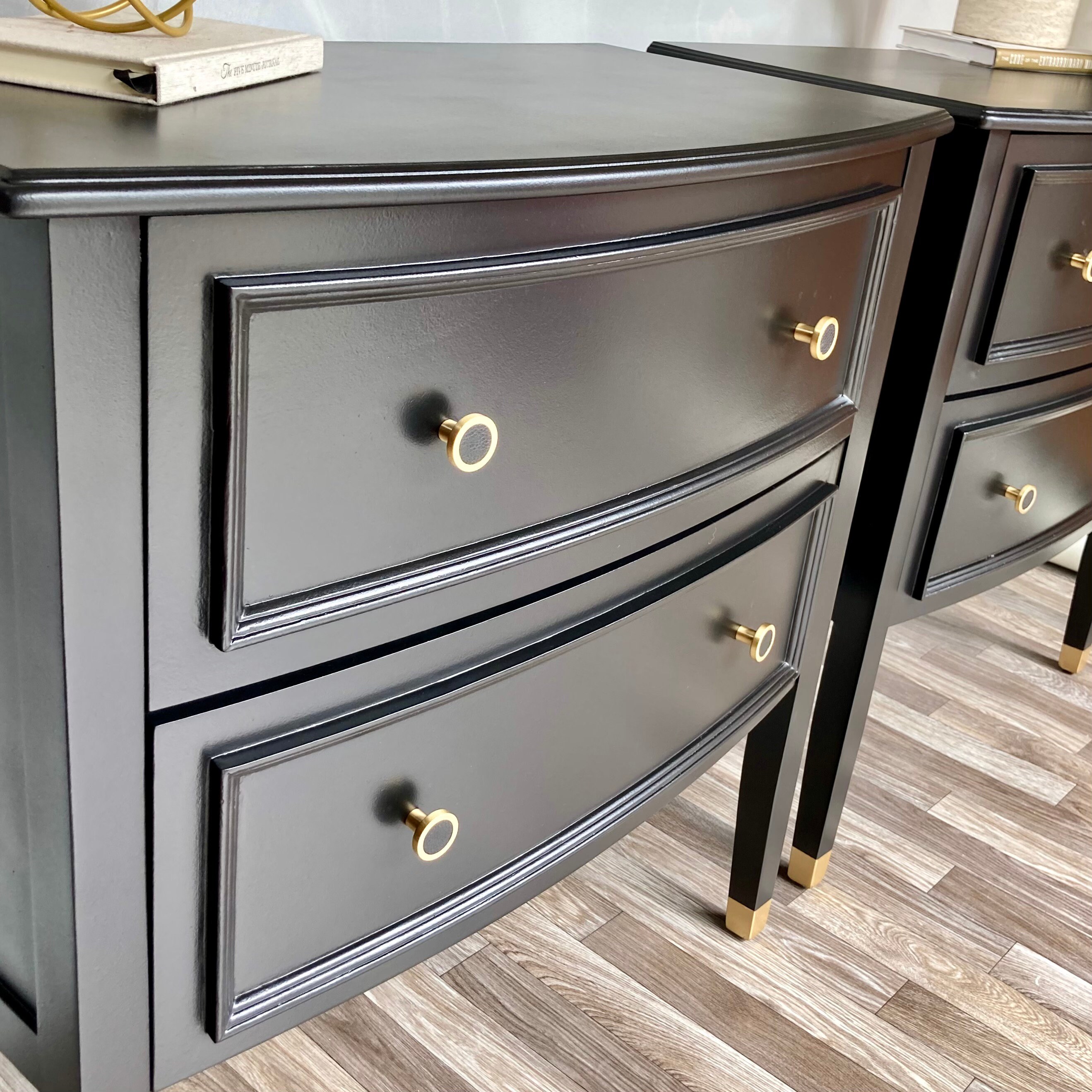 SOLD Oversized Chic Nightstands Etsy