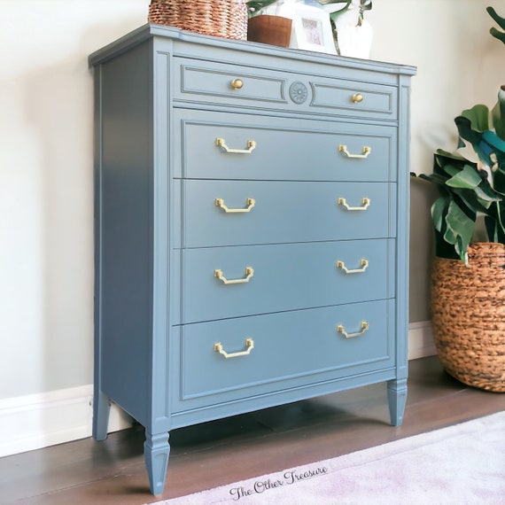 Thomasville 5 drawer dresser discount