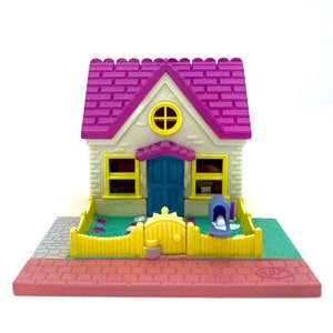 Polly Pocket Cozy Cottage Bluebird Toys 1993 Full Set Rare