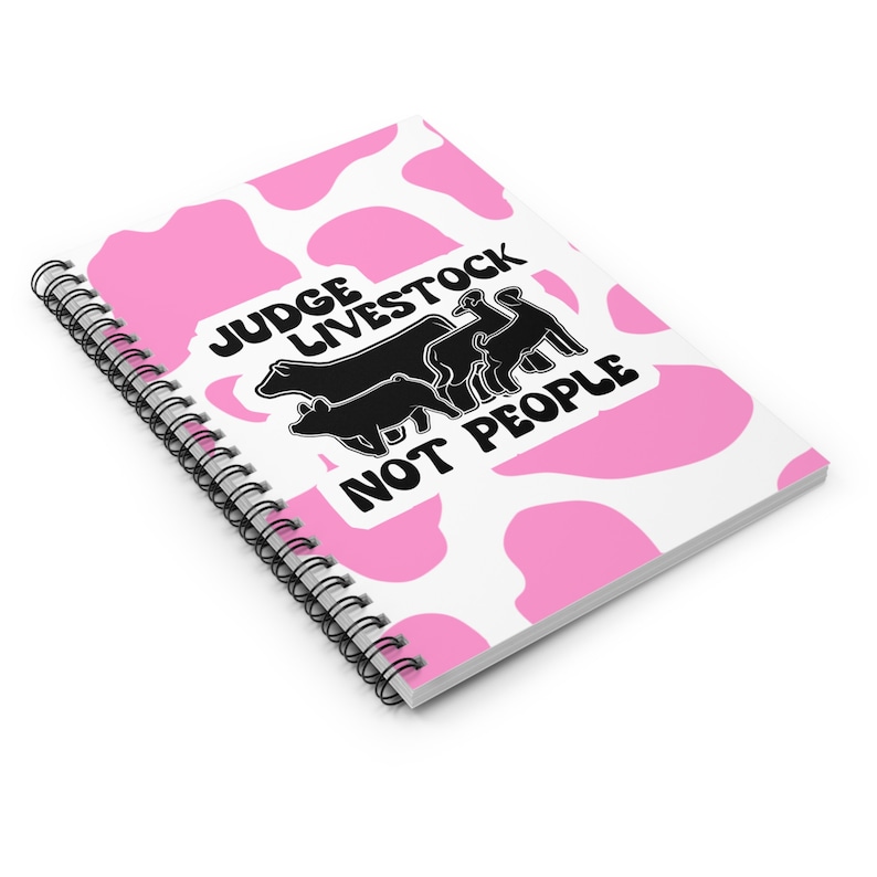 Livestock Notebook Livestock Judge Notebook Livestock Judging Notebook