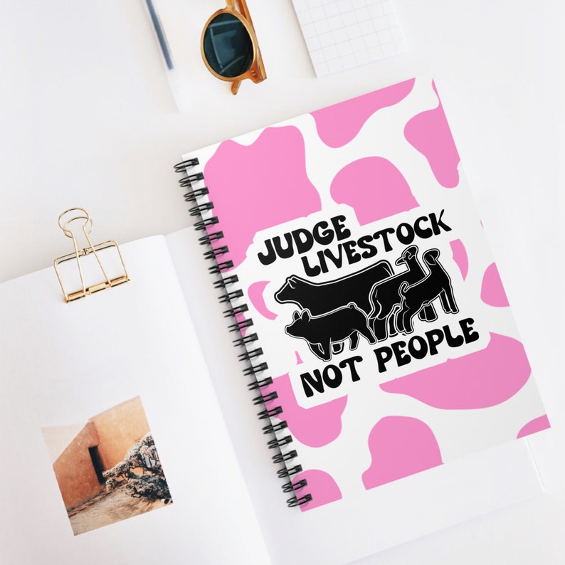 Livestock Notebook Livestock Judge Notebook Livestock Judging Notebook