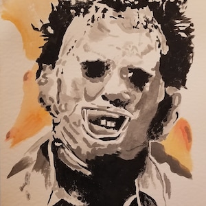 Leatherface Druck - Etsy.de