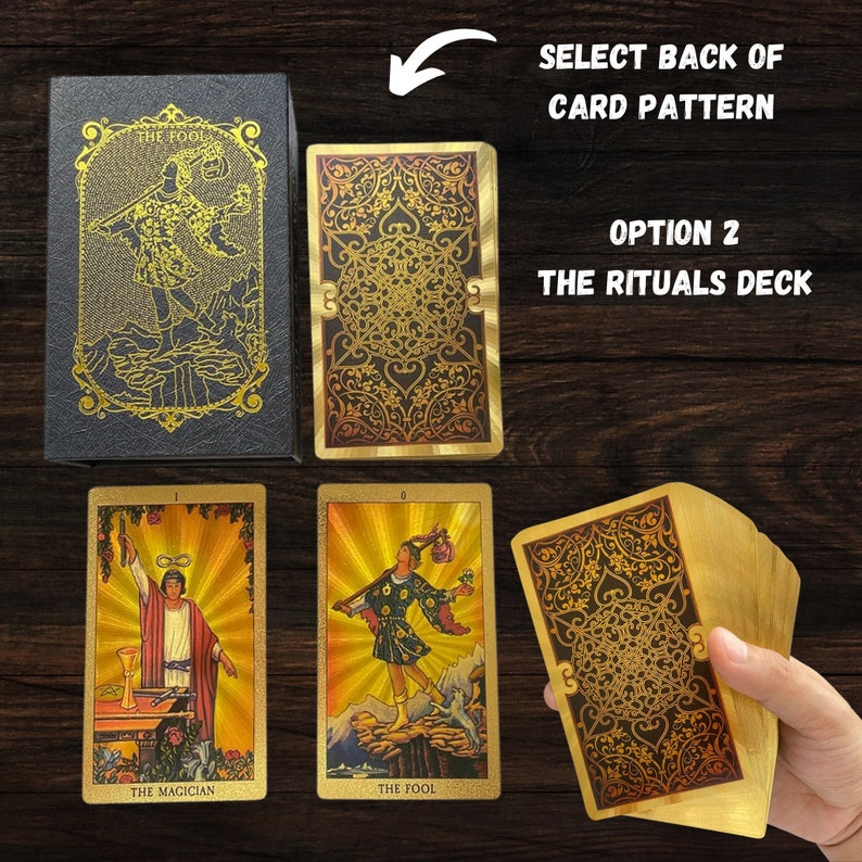 Tarot Card Deck Tarot Cards Gift Set Perfect for Beginners Custom Tarot