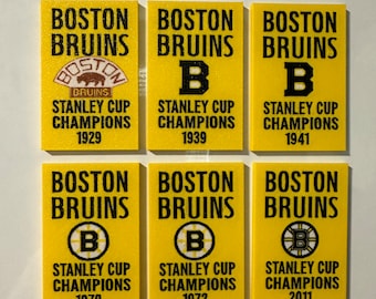 Imanes de pancarta del campeonato de los Boston Bruins