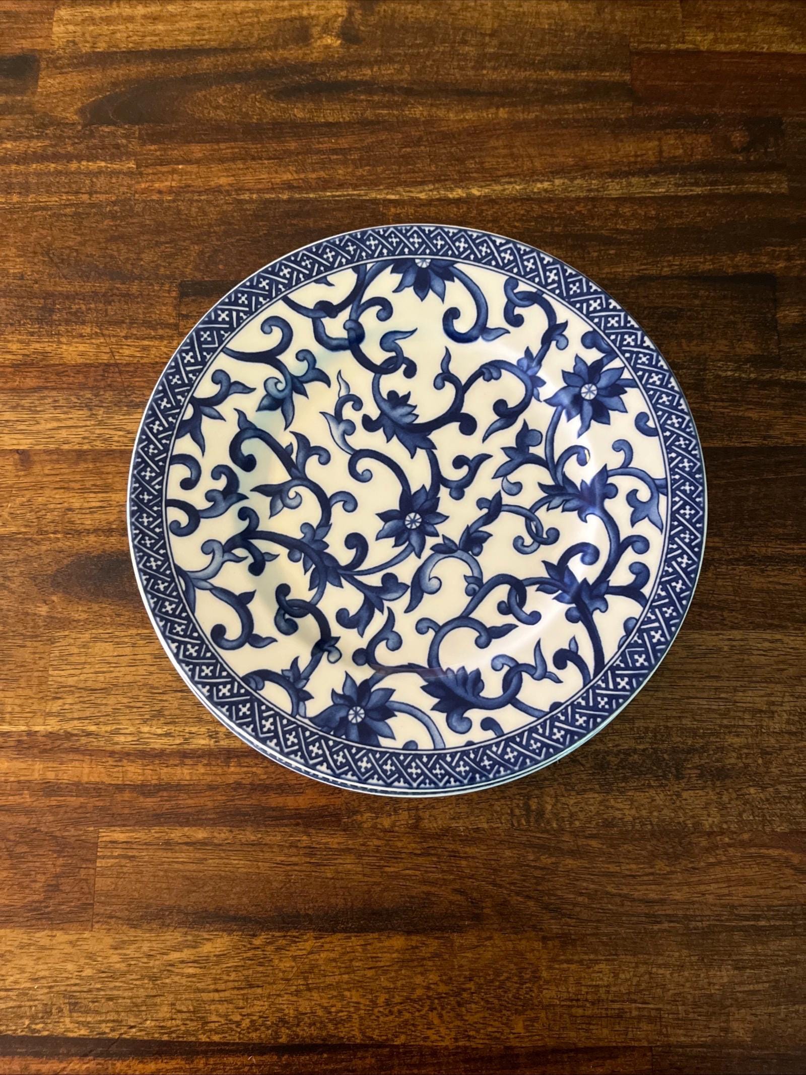Ralph Lauren Mandarin Blue Plates - Etsy