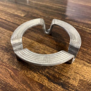 Podstawka pod czajnik aluminiowy w stylu art déco, podwójny kocioł, lata 30. XX wieku, Escargot France, 5 cali