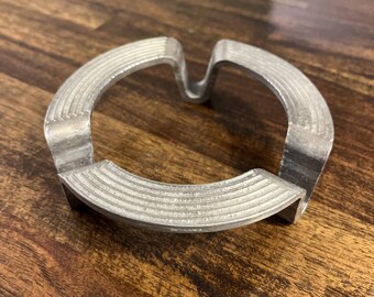 Art Deco Aluminum Teapot Trivet Double Boiler 1930s Stand Escargot France 5”