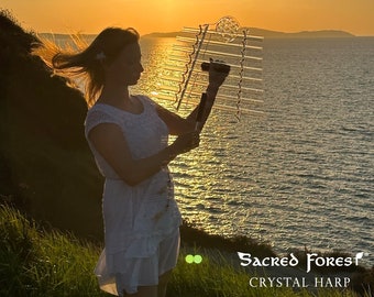 Crystal Harp – Sacred Forest - Sun D 432 Hz